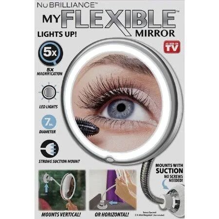 Nubrilliance FLEX MIRROR LED 5X MAG 2503